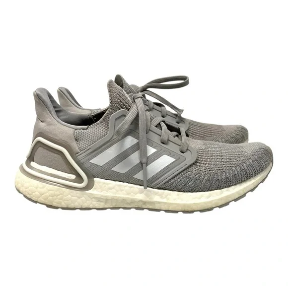 Adidas UltraBoost 20 Gray Running Training Athletic Shoes Women’s 8.5 - Picture 5 of 16